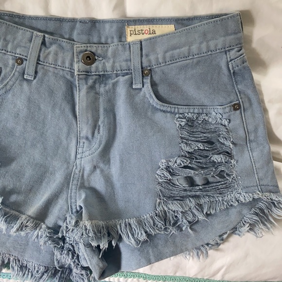 Pistola Denim Shorts - Picture 3 of 6
